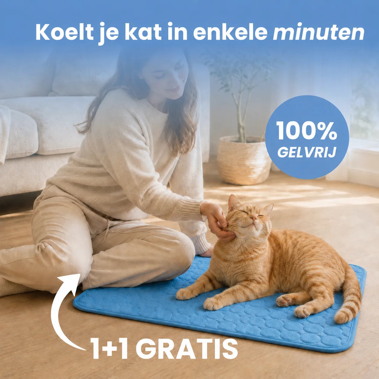 Alto Kat koelmat (2 voor 1)
