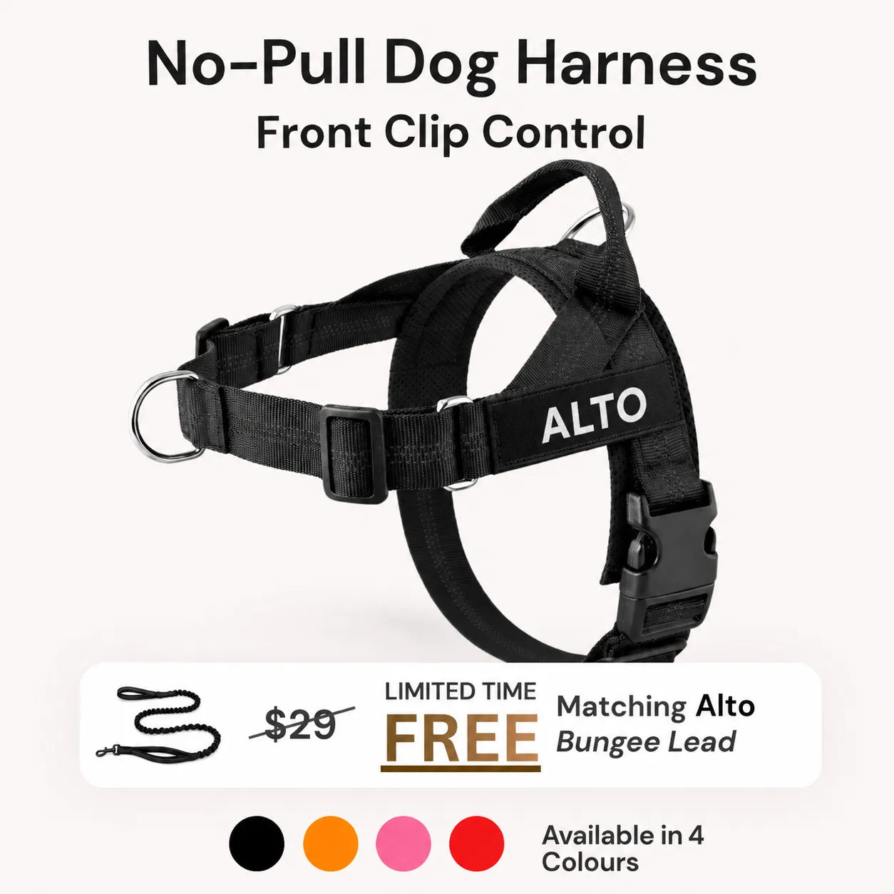 Alto No Pull Dog Harness