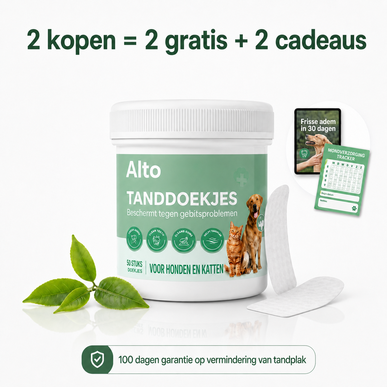 ProCare tandreinigingsdoekjes