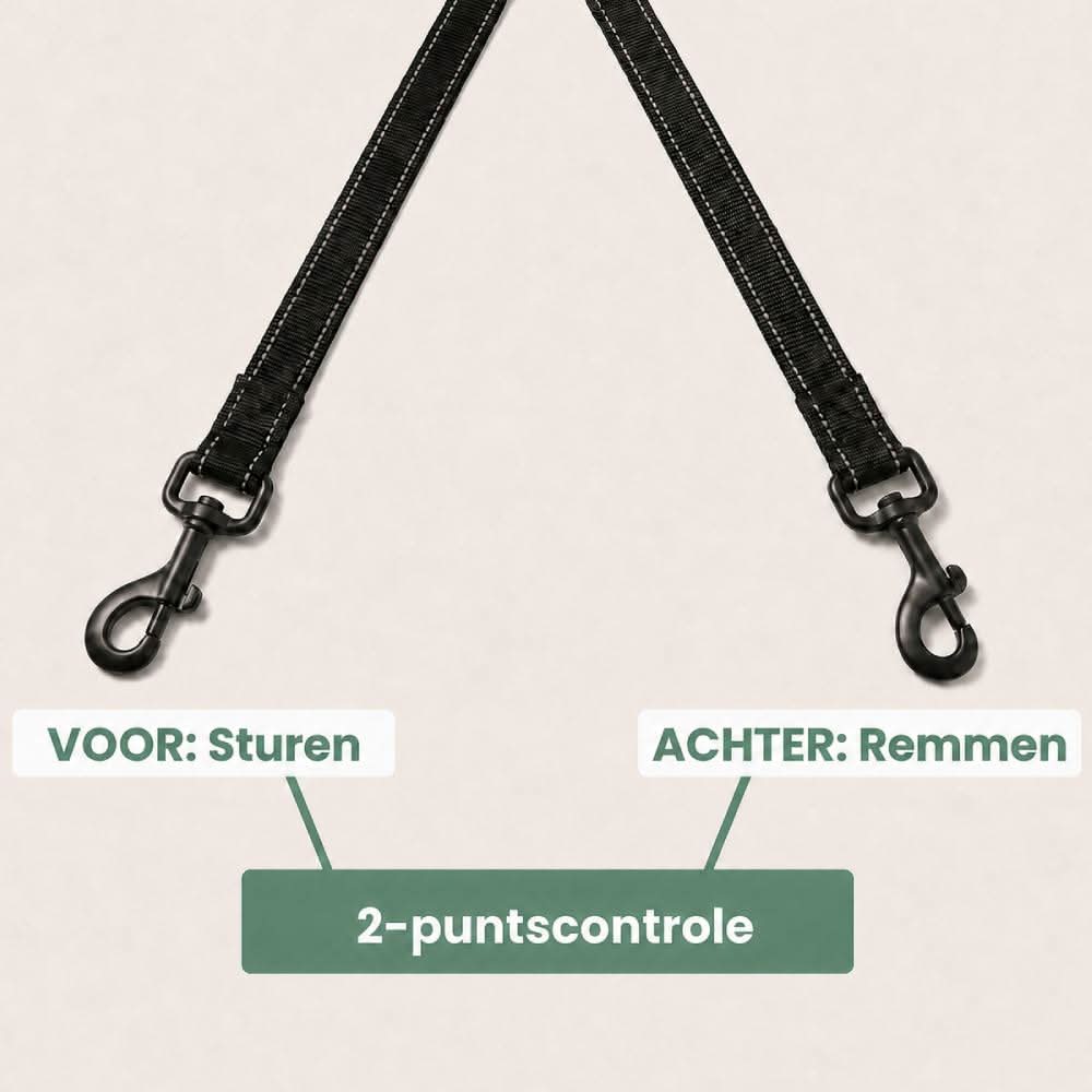 Alto anti-trek hondenriem