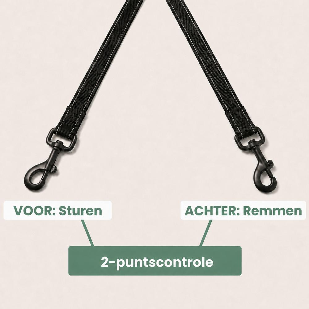 Alto anti-trek hondenriem